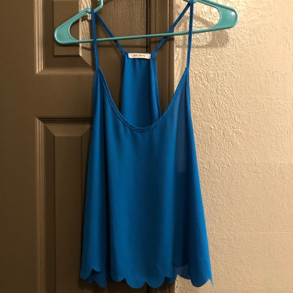 Blue Tank